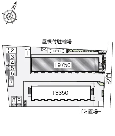 ★手数料０円★蓮田市黒浜　月極駐車場（LP）